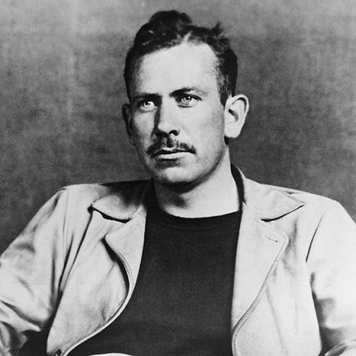 A portrait of John Steinbeck